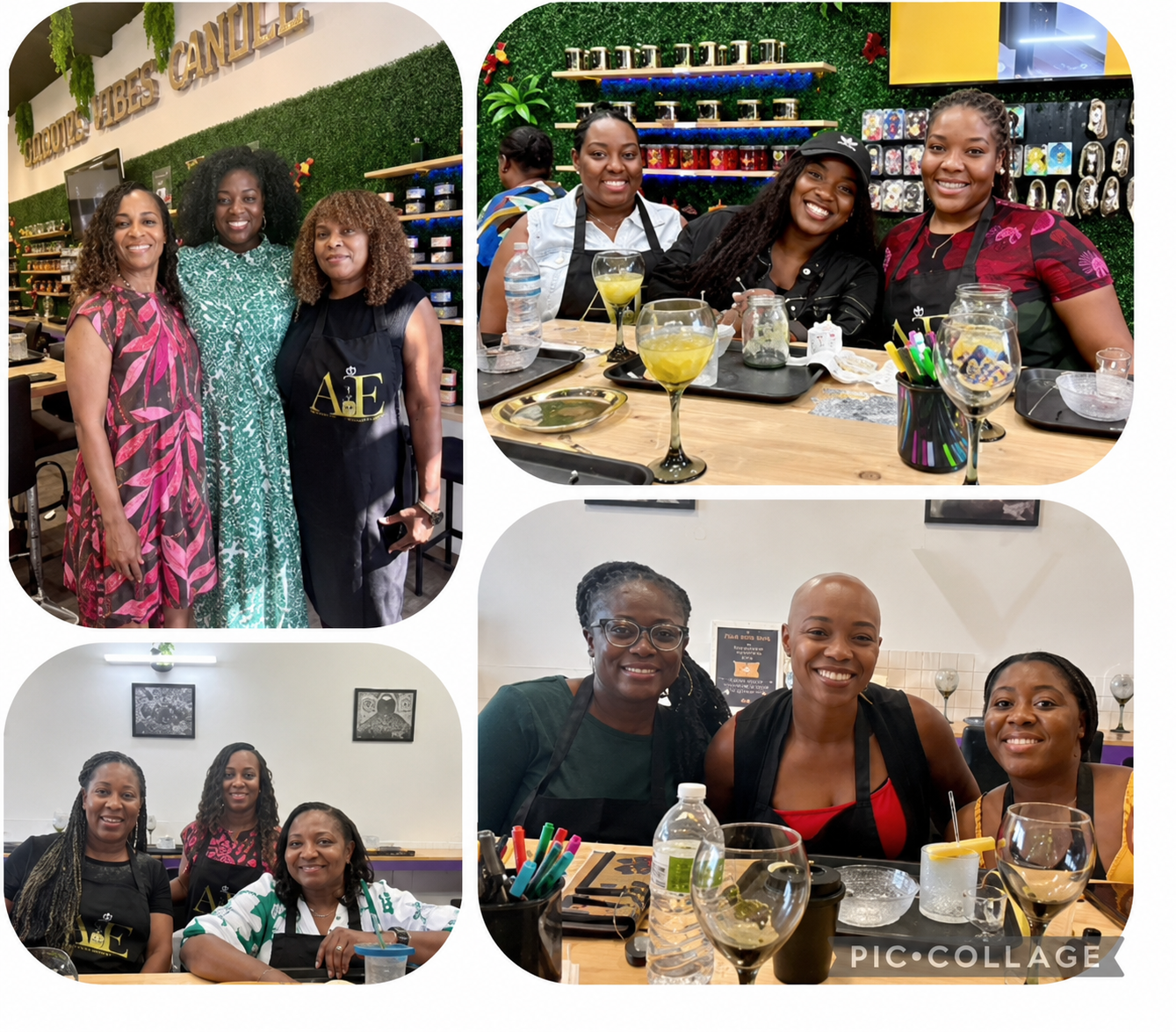 Brown Sugar Clinicians community event collage